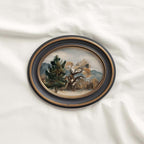 Vintage Autumn Muted Landscape Printable Wall Art