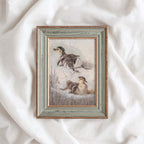 Ducklings Nursery Wall Art Printable (Digital Download) — Rustic Farmhouse Vertical Animal Decor