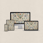 Portuguese Tile Wallpaper Bundle – Azulejo 4-Device Set (iPhone, iPad, MacBook & Desktop) (Digital Download)