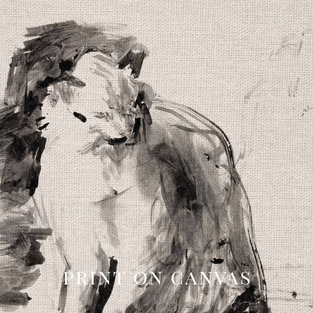 Three Cats Minimal Pencil Sketch Wall Art Printable – Neutral Animal Illustration Print