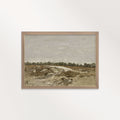 Rustic Neutral Landscape Printable Wall Art | Boho Nature Digital Download