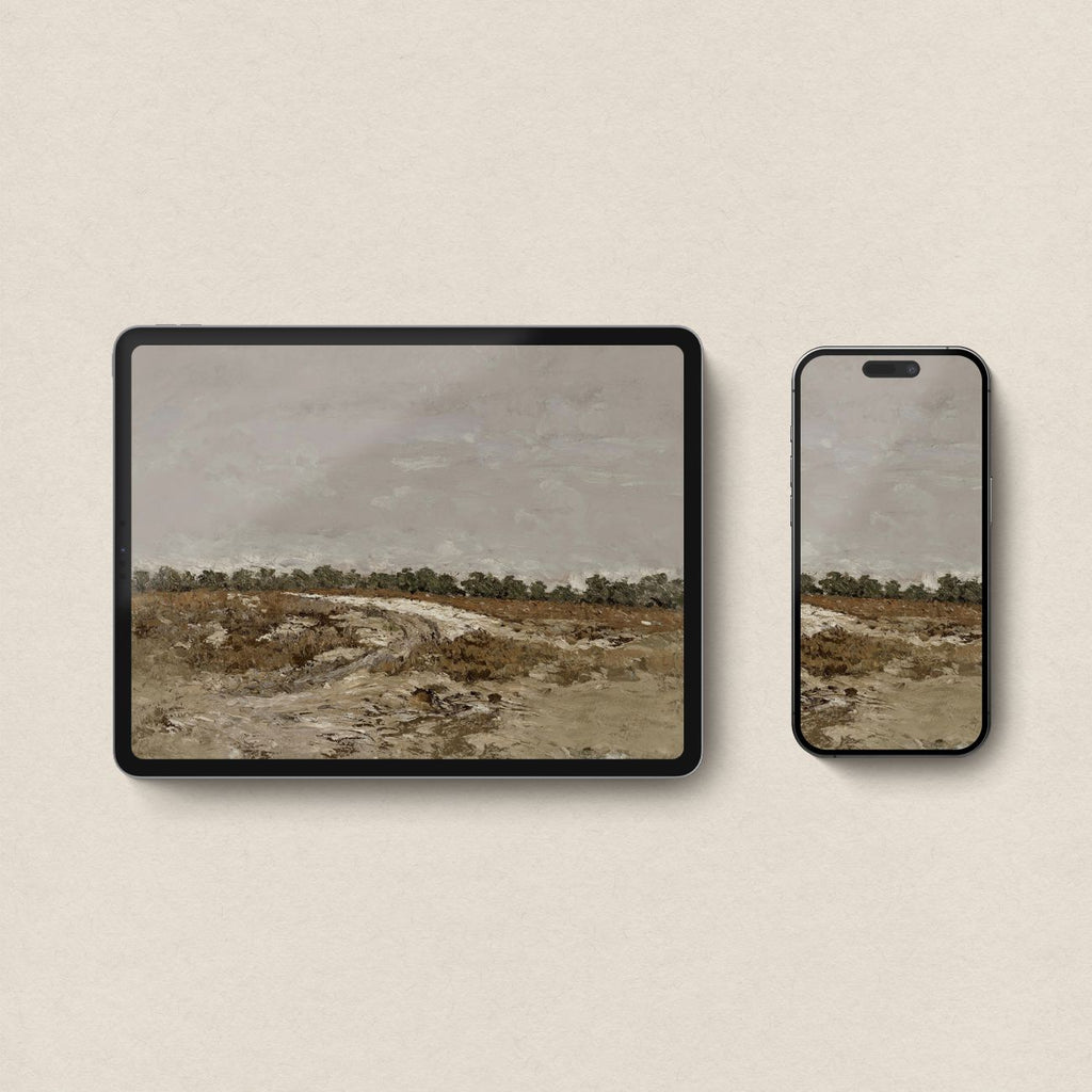 Rustic Neutral Wallpaper Bundle | iPhone, iPad & Desktop Wallpapers (Digital Download)