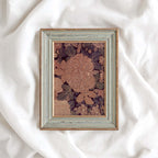 Rust & Plum Peony Wall Art Printable – Vintage Botanical Cottagecore Print (Digital Download)