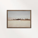 Minimal Blue & White Coastal Printable Wall Art | Abstract Beach Landscape