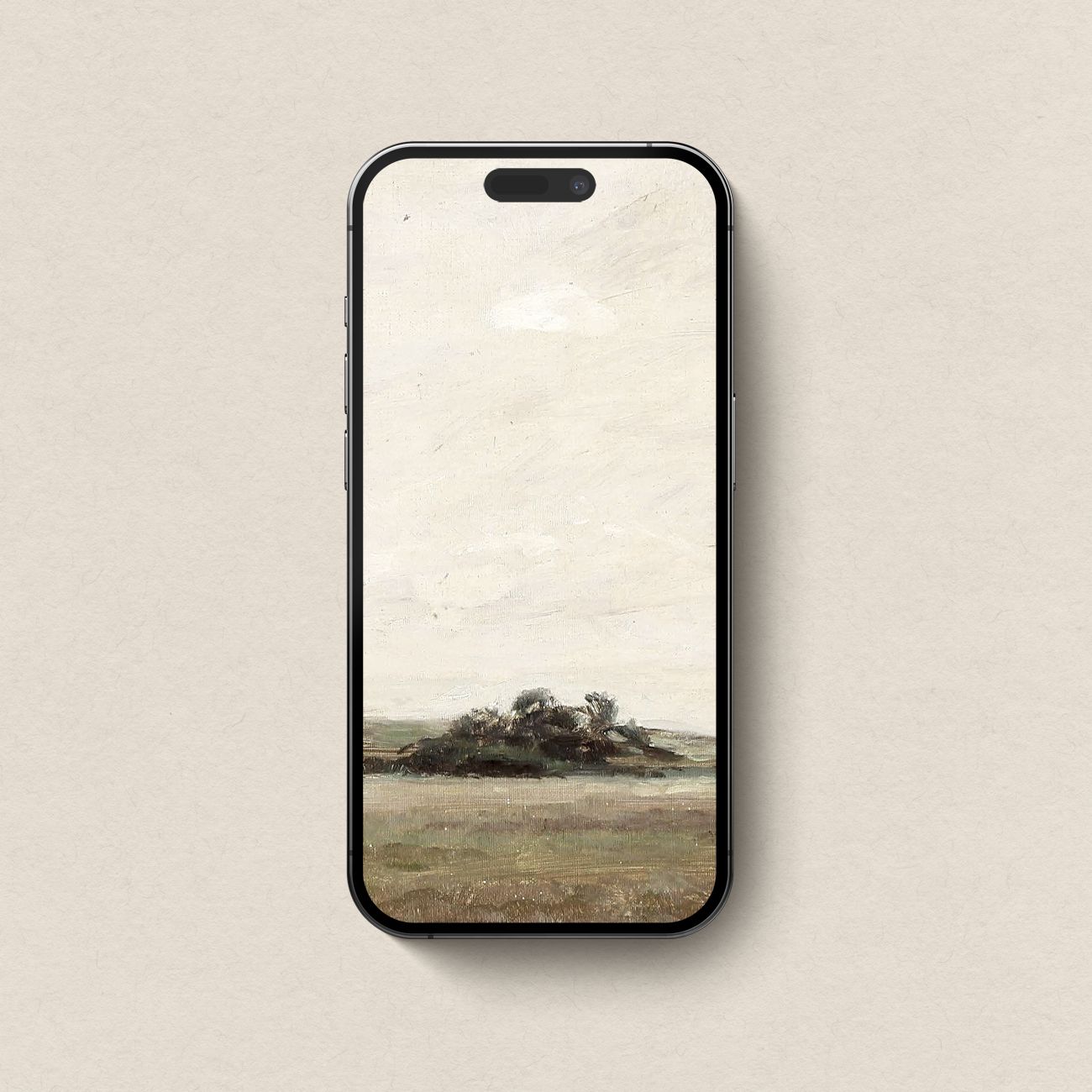 Minimal Earthy Sage Landscape Wallpaper Bundle | iPhone, iPad & Desktop Wallpapers (Digital Download)