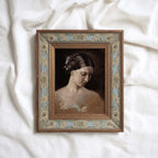 Vintage Ballet Ballerina Wall Art Print – Romantic Russian Dance Sketch Portrait (Digital Download)
