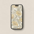 Yellow Floral Botanical Wallpaper Bundle – Cottagecore 4-Device Set (Digital Download)