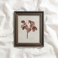 Burgundy Rose Botanical Wall Art Print Digital Download – Moody Vintage Wine Floral Printable Wall Art
