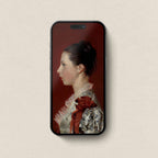 Oxblood Victorian Gothic iPhone & iPad Wallpaper Set (Digital Download)