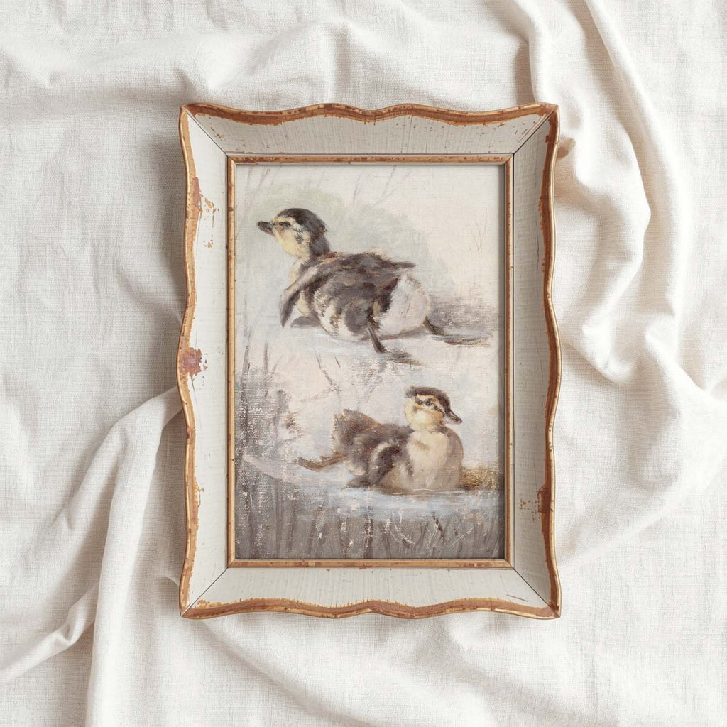 Ducklings Nursery Wall Art Printable (Digital Download) — Rustic Farmhouse Vertical Animal Decor