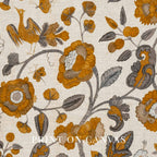 Terracotta Botanical Floral Tapestry Wall Art Printable – French Cottagecore Autumn Print (Digital Download)