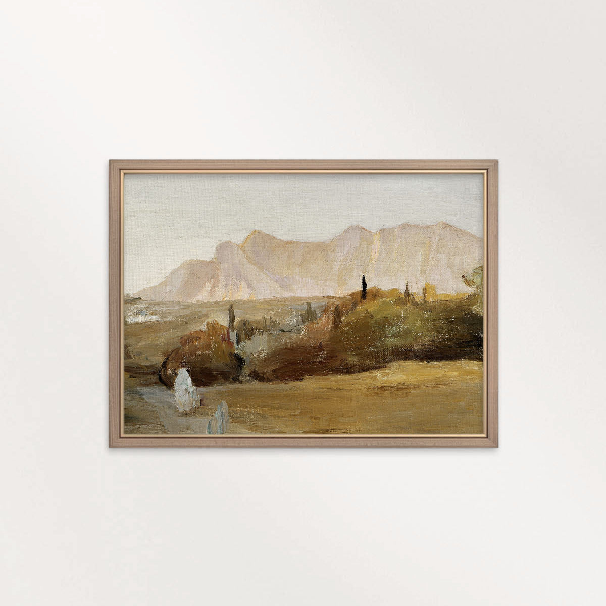 Earth Tone Desert Landscape Printable Wall Art | Warm Neutral Desert Print