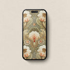 Vintage Botanical Floral Wallpaper Bundle – Green Cottagecore 4-Device Set (iPhone, iPad, MacBook & Desktop)