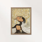 19th-Century French Bird Wall Art Printable – Antique Farmhouse Tapestry Print (Digital Download)