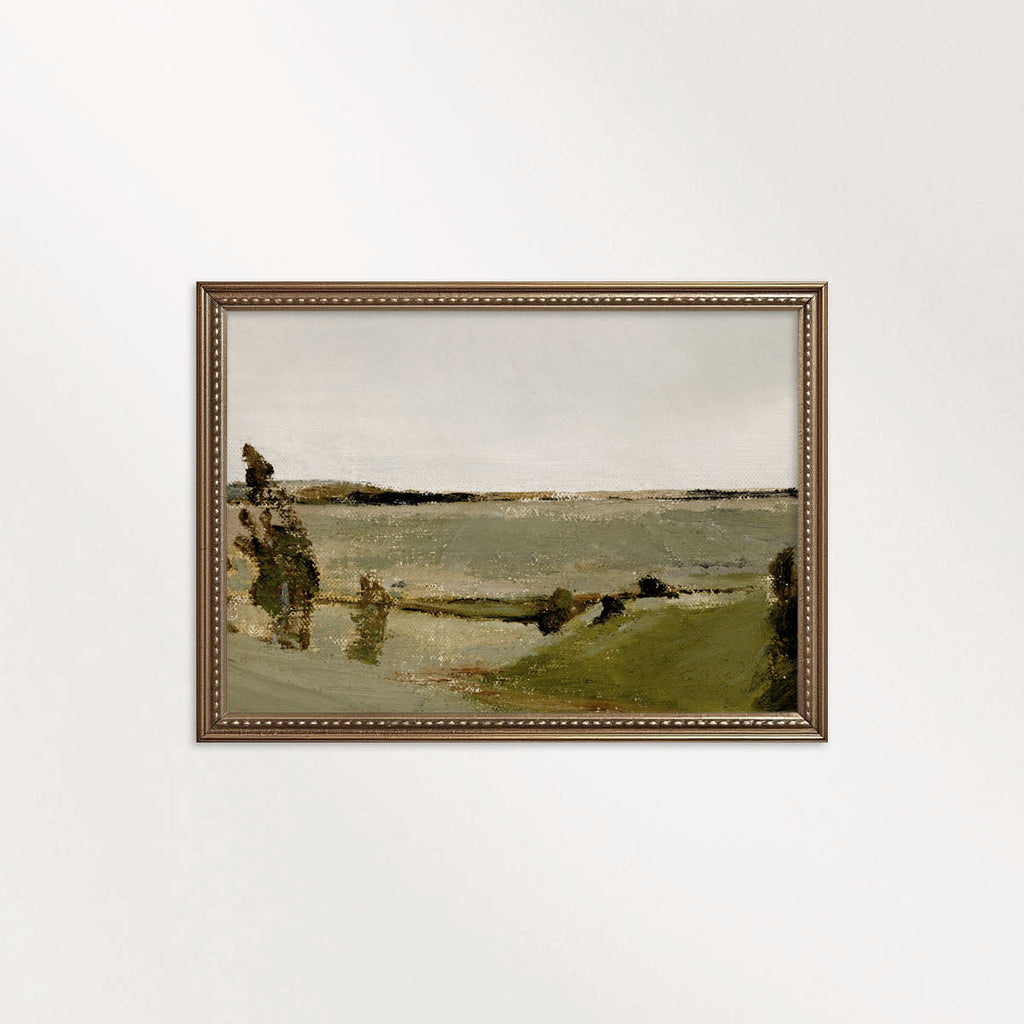 Minimal Rustic Green Summer Countryside Printable Wall Art