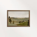 Minimal Rustic Green Summer Countryside Printable Wall Art