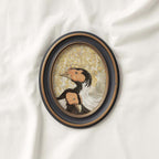 19th-Century French Bird Wall Art Printable – Antique Farmhouse Tapestry Print (Digital Download)