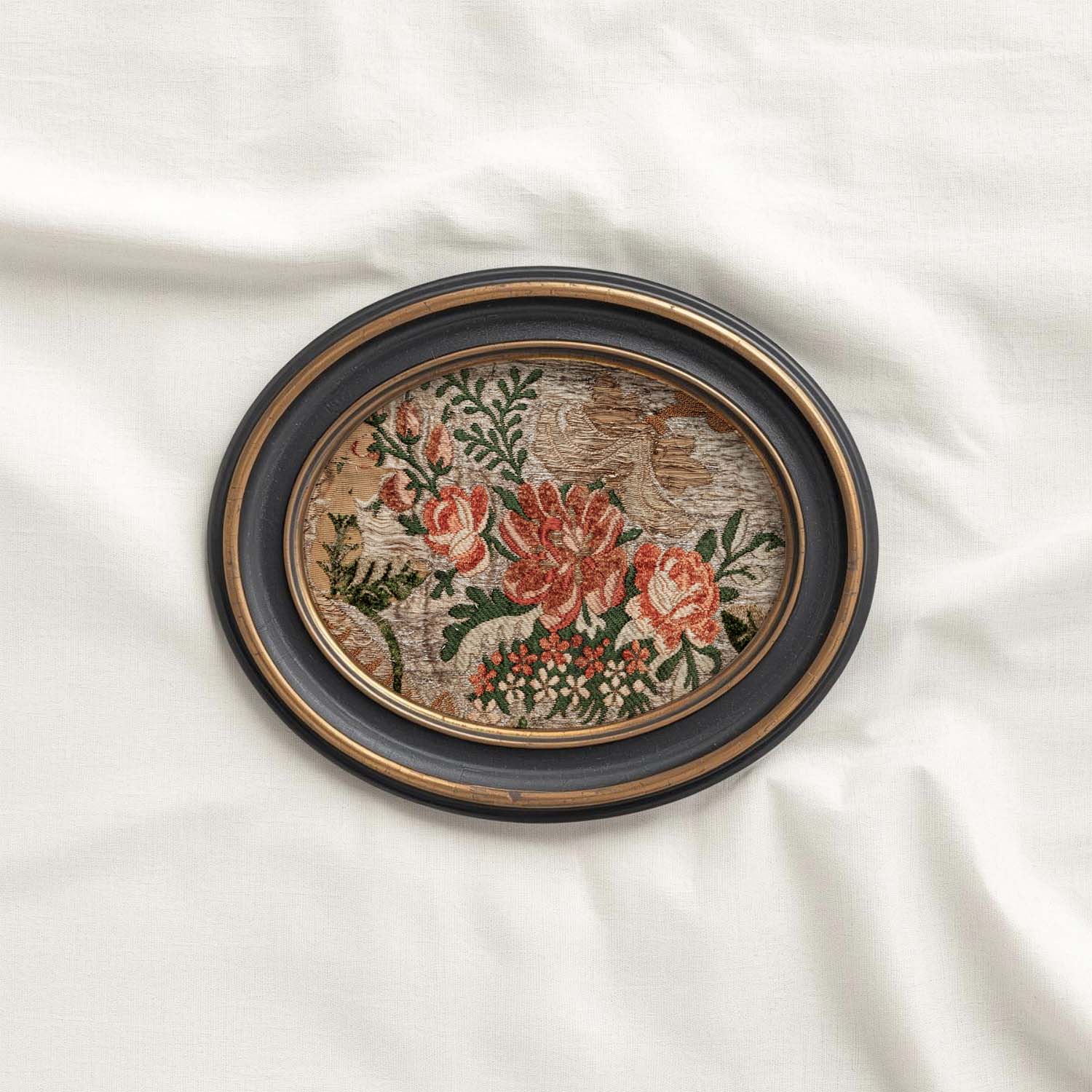Ornamental Floral Textile Printable Wall Art (Digital Download)