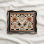Antique Mediterranean Floral Tapestry Wall Art Printable – Spanish Textile Print (Digital Download)