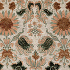 Antique Mediterranean Floral Tapestry Wall Art Printable – Spanish Textile Print (Digital Download)