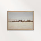 Minimal Blue & White Coastal Printable Wall Art | Abstract Beach Landscape