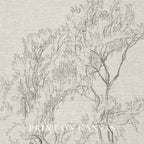 Tree Branch Wall Art Printable | Vintage Botanical Pencil Sketch Print
