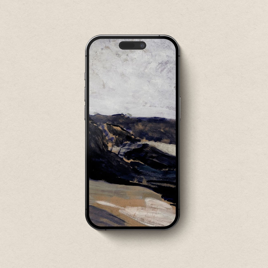 Muted Blue Coastal Device Wallpaper Bundle | iPhone, iPad & Desktop Wallpapers (Digital Download)