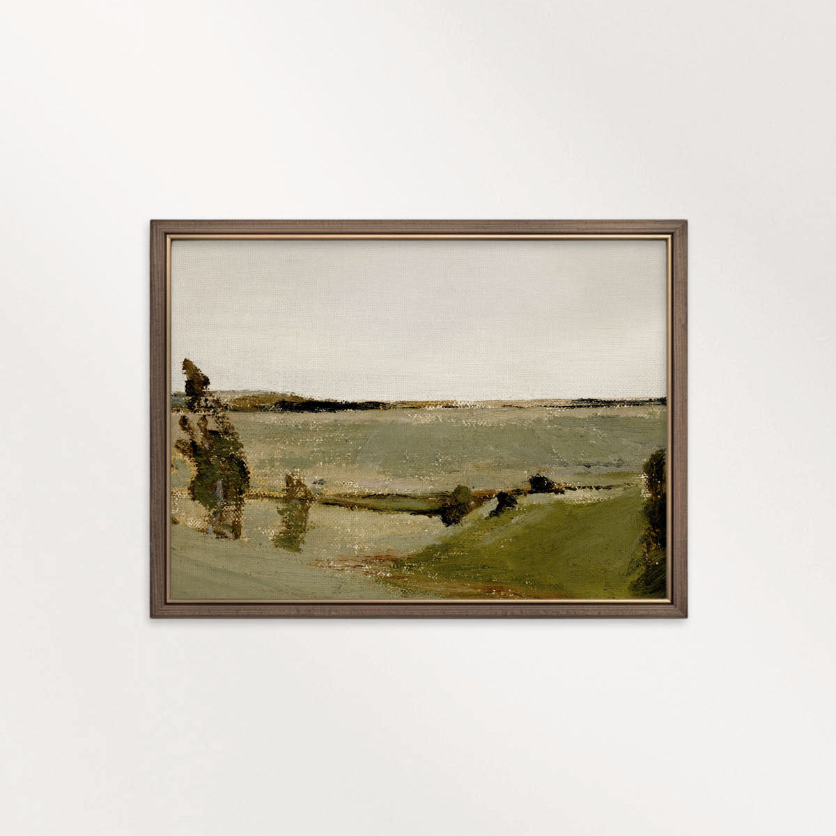 Minimal Rustic Green Summer Countryside Printable Wall Art