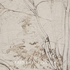 Minimal Landscape Wall Art Printable | Vintage Neutral Pencil Sketch