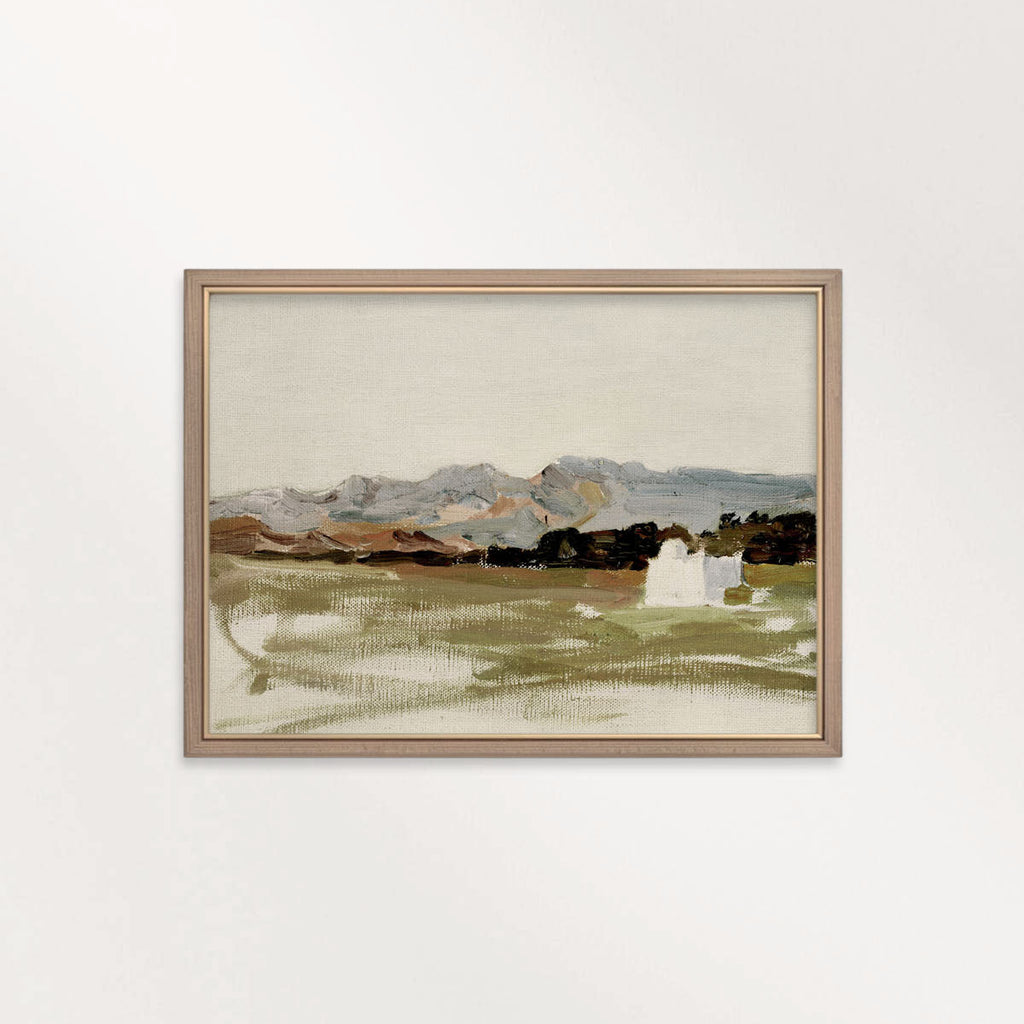 Blue Green Landscape Printable Wall Art | Modern Rustic Nature Digital Download Print