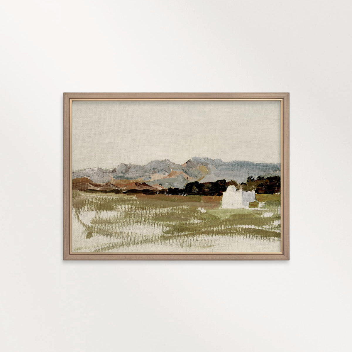 Blue Green Landscape Printable Wall Art | Modern Rustic Nature Digital Download Print