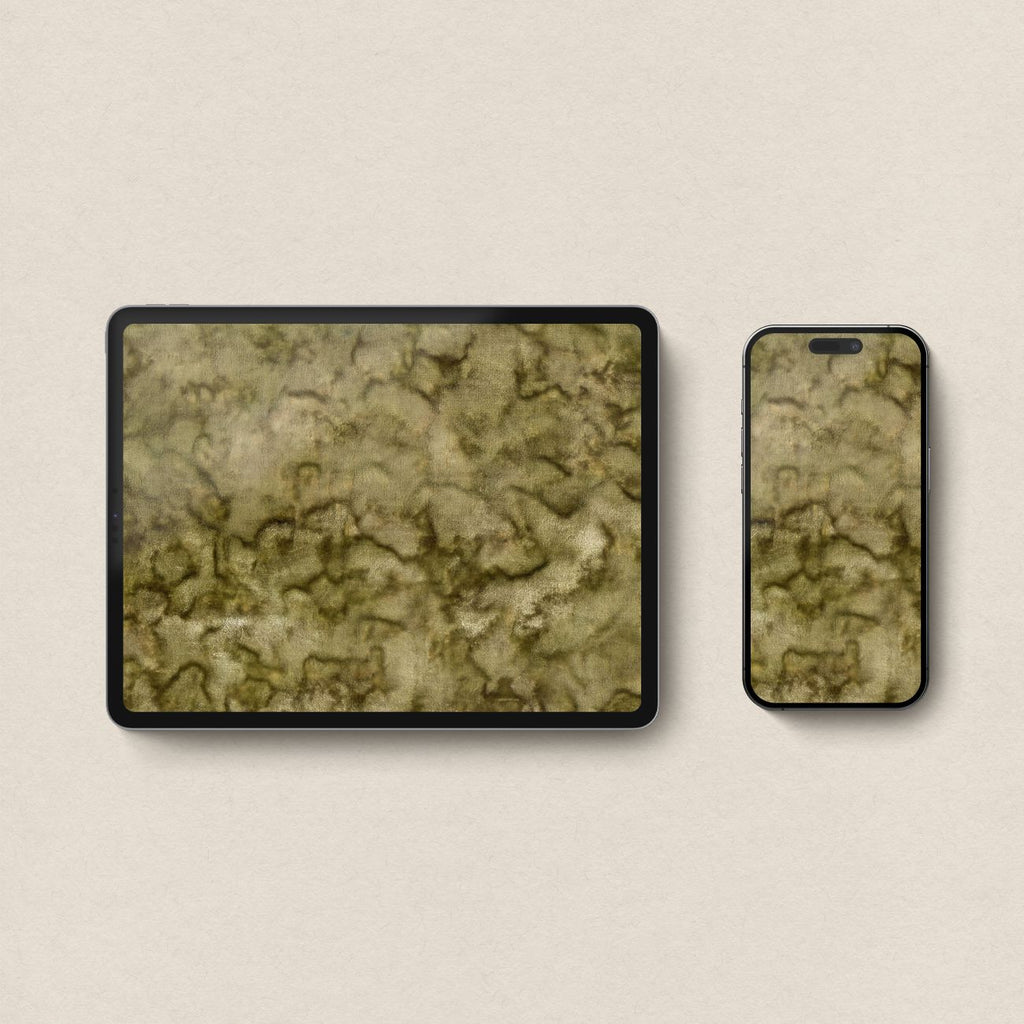 Vintage Muted Green Abstract Wallpaper Bundle | iPhone, iPad & Desktop Wallpapers (Digital Download)