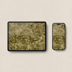 Vintage Muted Green Abstract Wallpaper Bundle | iPhone, iPad & Desktop Wallpapers (Digital Download)