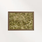 Vintage Mossy Green Textured Landscape Printable Wall Art