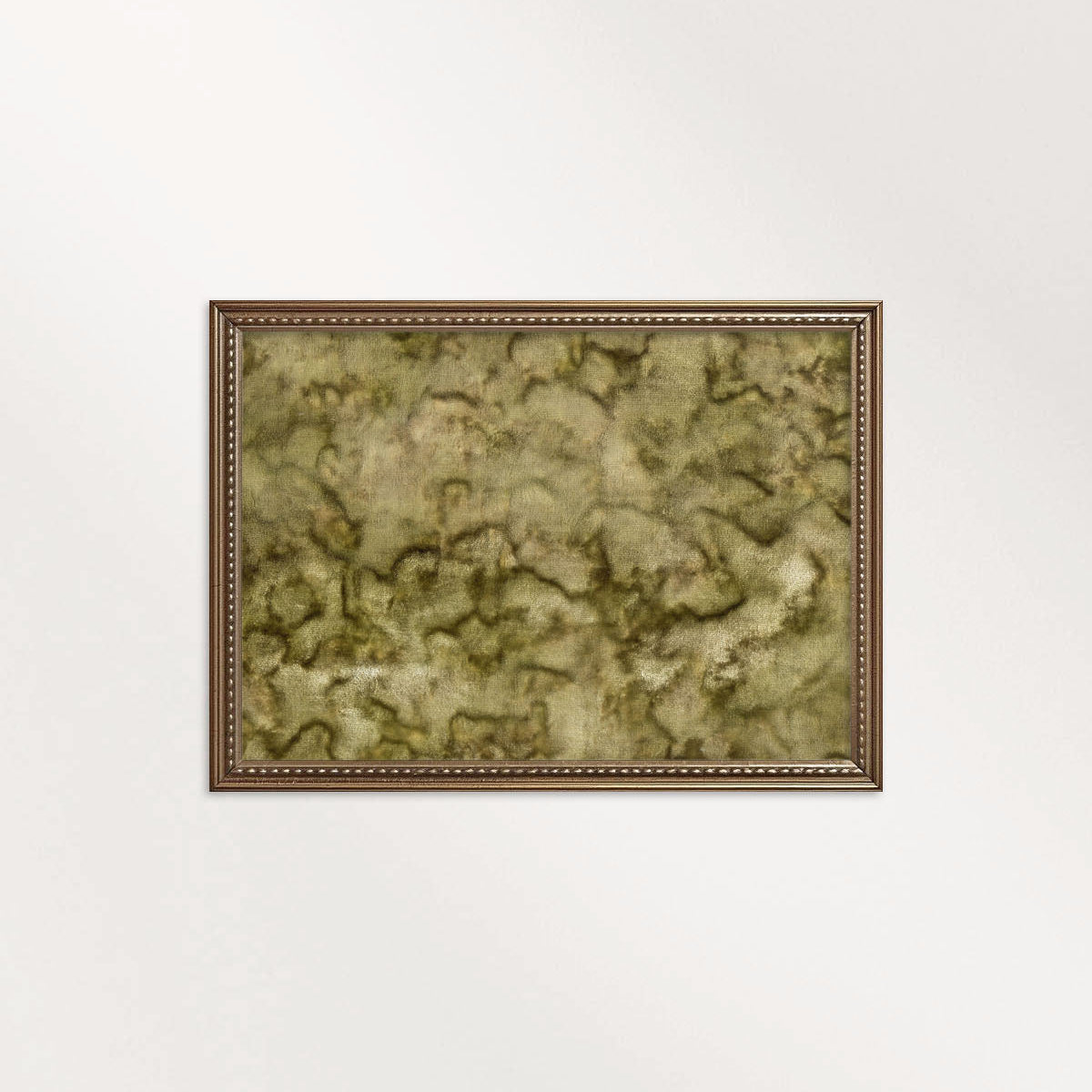Vintage Mossy Green Textured Landscape Printable Wall Art
