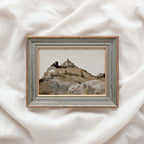 Rocky Mountains Printable Wall Art | Boho Neutral Mountain Landscape Print