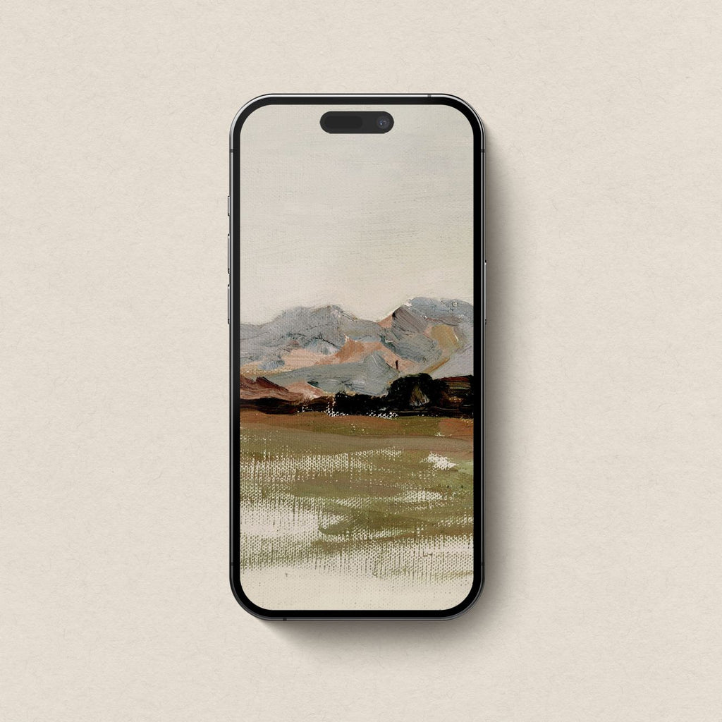 Blue Green Landscape Wallpaper Bundle | iPhone, iPad & Desktop Wallpapers (Digital Download)