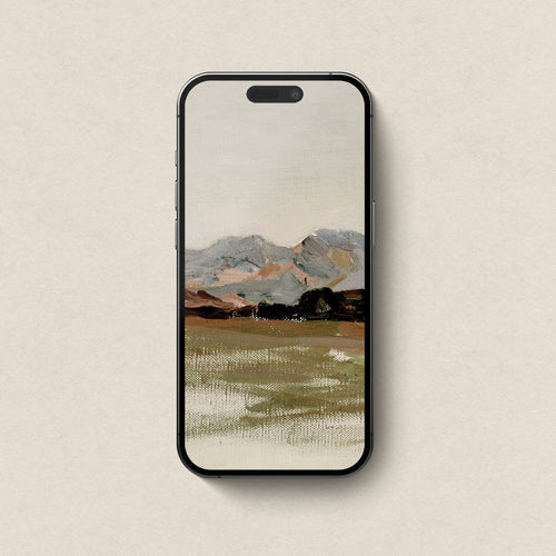 Blue Green Landscape Wallpaper Bundle | iPhone, iPad & Desktop Wallpapers (Digital Download)