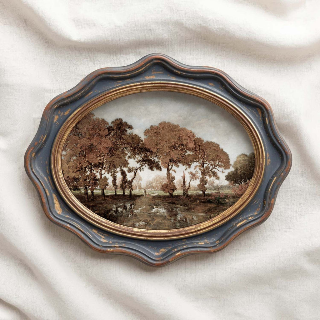 Moody Autumn Forest Heritage Printable Wall Art