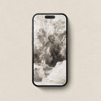 Moody European Forest Wallpaper Bundle | Muted Brown Autumn Woodland Watercolor Aesthetic