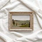 Minimal Rustic Green Summer Countryside Printable Wall Art