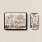 Abstract Wallpaper Bundle Aesthetic — Muted Multicolor Watercolor for iPhone, iPad, MacBook & Desktop