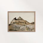 Rocky Mountains Printable Wall Art | Boho Neutral Mountain Landscape Print