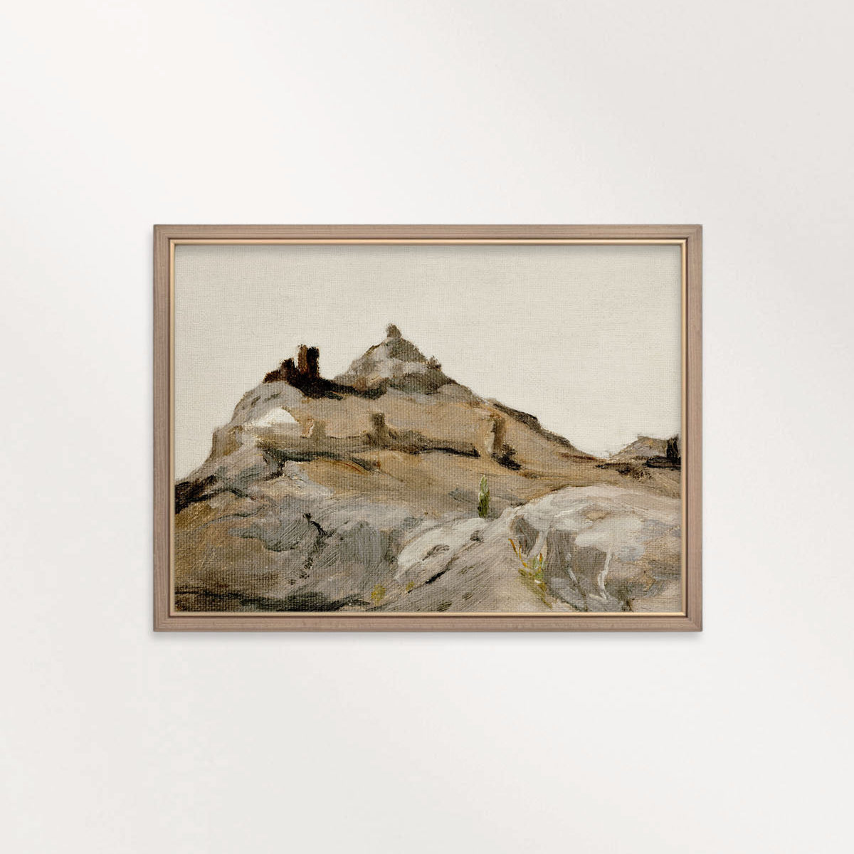 Rocky Mountains Printable Wall Art | Boho Neutral Mountain Landscape Print
