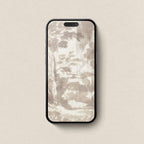 Neutral Botanical Watercolor Wallpaper Set | iPhone & iPad Soft Forest Ink Wash