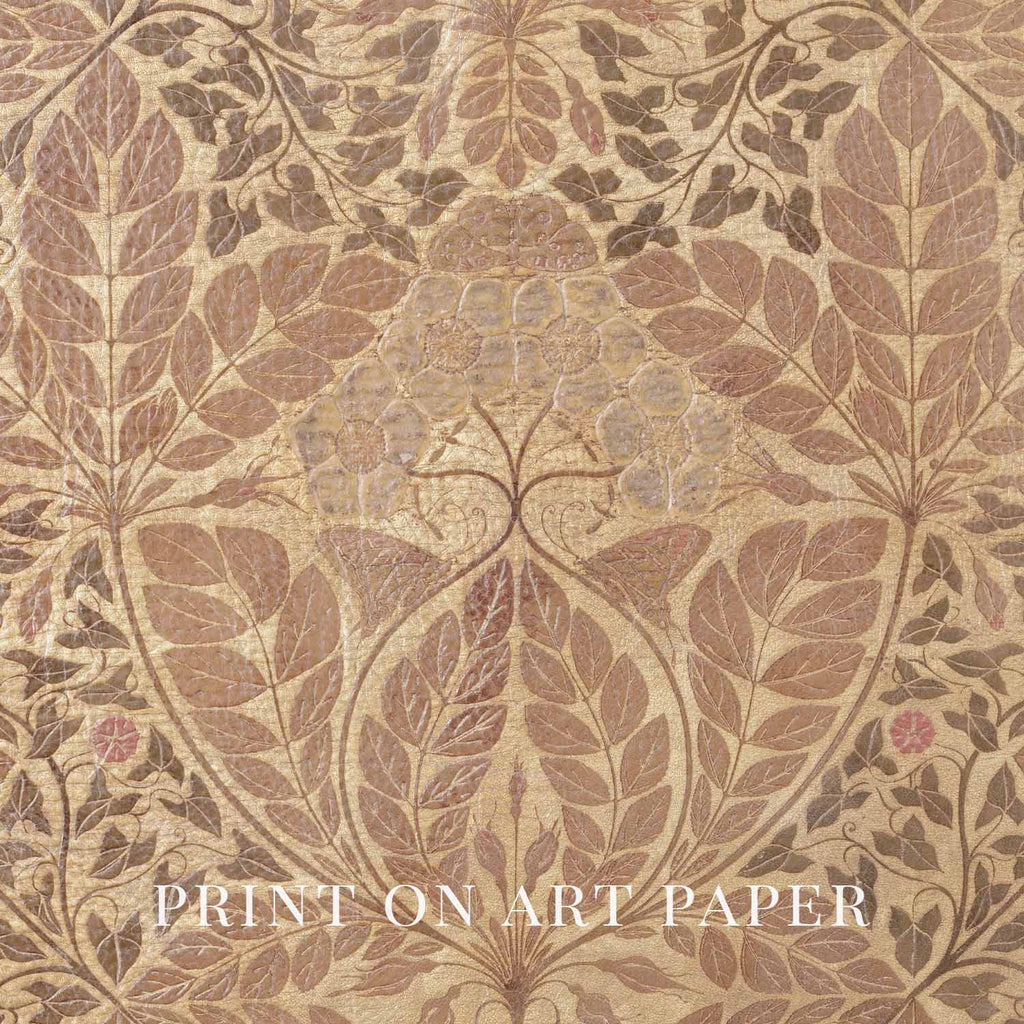 Gold Leaf Botanical Printable Wall Art (Digital Download)