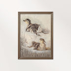Ducklings Nursery Wall Art Printable (Digital Download) — Rustic Farmhouse Vertical Animal Decor