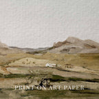 Nevada Desert Printable Wall Art