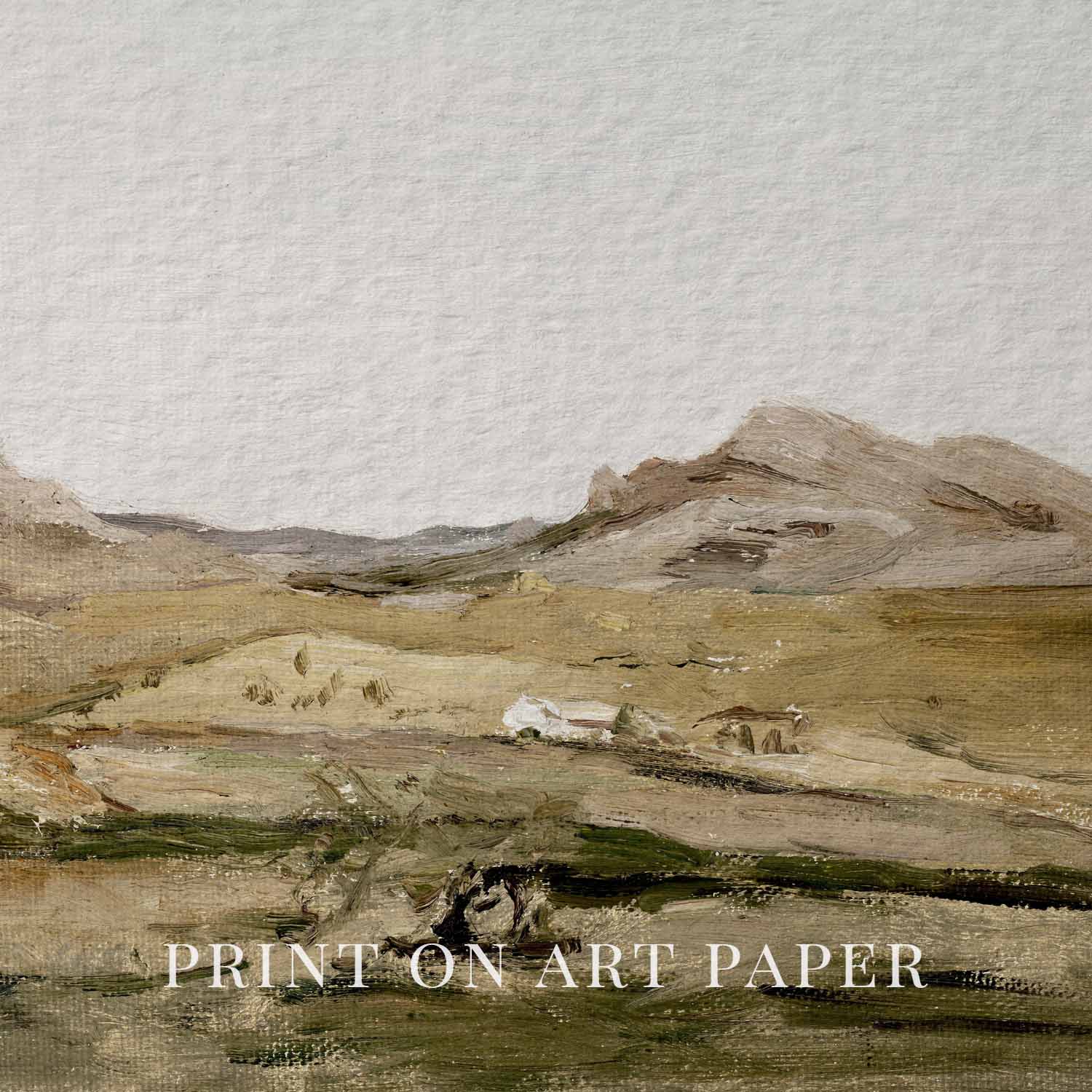 Nevada Desert Printable Wall Art