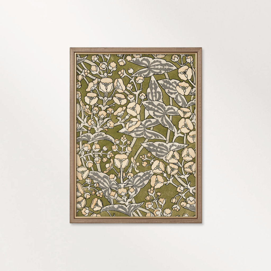 Wildflower Meadow Wall Art Printable – Cottagecore Botanical Landscape Print (Digital Download)